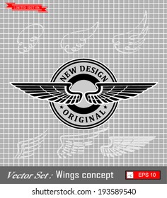 wing design classic vintage 