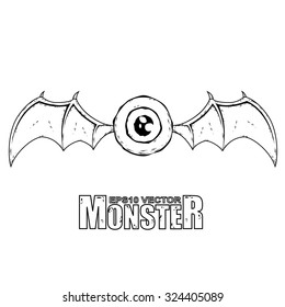 wing eye monsters fly