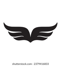 Wing falcon bird  Logo Template vector