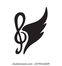 Wing falcon bird  Logo Template vector