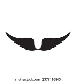 Wing falcon bird  Logo Template vector