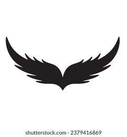 Wing falcon bird  Logo Template vector