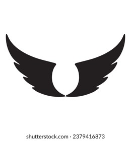Wing falcon bird  Logo Template vector