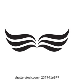 Wing falcon bird  Logo Template vector
