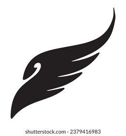 Wing falcon bird  Logo Template vector