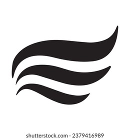 Wing falcon bird  Logo Template vector