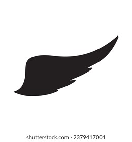 Wing falcon bird  Logo Template vector