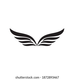 Wing Falcon Logo Template vector illustration design