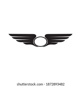 Wing Falcon Logo Template vector illustration design