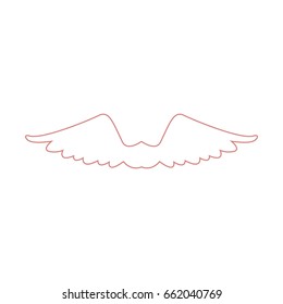 wing feather fly freedon symbol