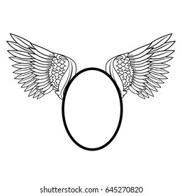 wing feathers bird freedom fly image