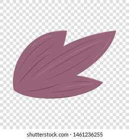 Wing icon. Cartoon illustration of wing vector icon for web