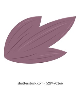 Wing icon. Cartoon illustration of wing vector icon for web