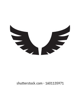 Wing icon design template vector isolated illustration