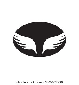 Wing icon design template vector isolated illustration