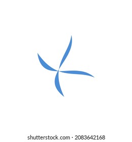 WING ICON LOGO DESIGN ELEMENT