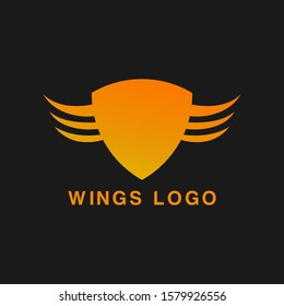 Wing Icon Logo Design Vector