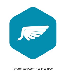 Wing icon in simple style isolated vector illustration