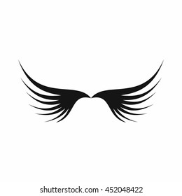 Wing icon in simple style isolated vector illustration