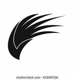 Wing icon in simple style isolated vector illustration