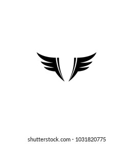 wing icon vector