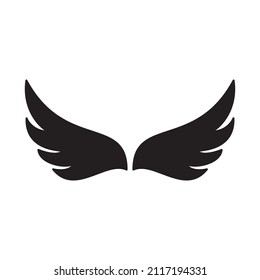Wing Icon Vector Design Template Illustration Sign And Symbol