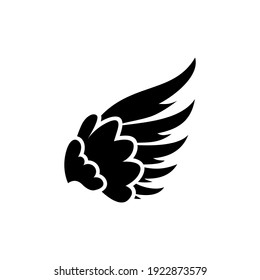 Wing icon vector illustration eps10.
