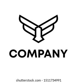 Wing icon vector illustration graphic design