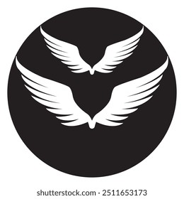 wing icon vector illustrtation symbol design