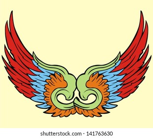 wing illustration