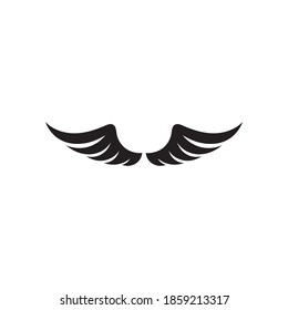 Wing illustration logo and symbol vector design