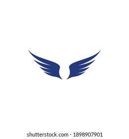 Wing illustration logo and symbol vector design