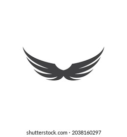 Wing illustration logo vector design