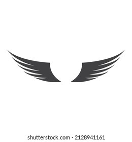 Wing illustration logo vector design