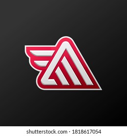 wing a line bird fly
