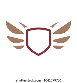 wing logo design illustration