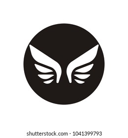 wing logo design illustration