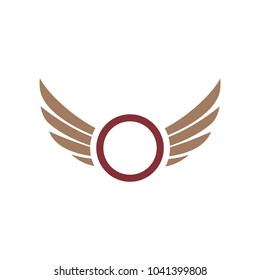 wing logo design illustration