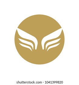 wing logo design illustration