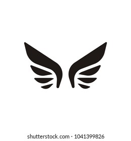wing logo design illustration