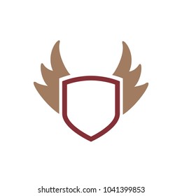 wing logo design illustration