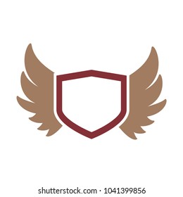 wing logo design illustration