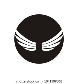 wing logo design illustration