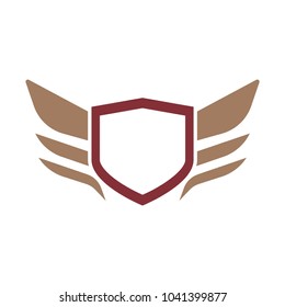 wing logo design illustration
