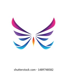 Wing Logo Design Illustration Vector