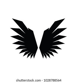 Wing Logo Design Template, Vector Illustration