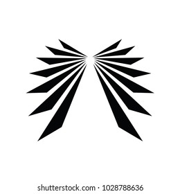 Wing Logo Design Template, Vector Illustration