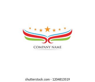 Wing logo falcon 