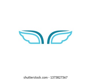 Wing logo icon 