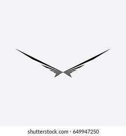 wing logo icon flying